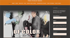 Desktop Screenshot of fredstickleymusic.com